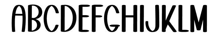 Groovy Alphabet Font UPPERCASE