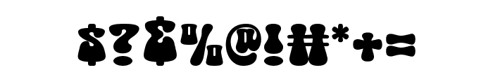 Groovy Beach Regular Font OTHER CHARS