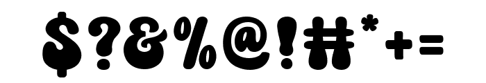 Groovy Boogie Font OTHER CHARS