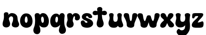 Groovy Boogie Font LOWERCASE