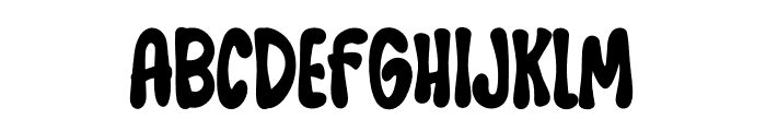 Groovy Day Font LOWERCASE