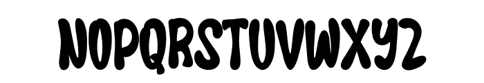Groovy Day Font LOWERCASE