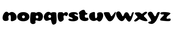 Groovy Disco Font LOWERCASE