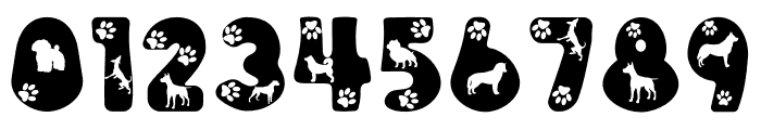 Groovy Dog Font OTHER CHARS