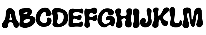 Groovy Electro Font UPPERCASE
