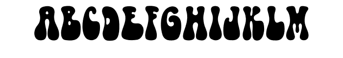 Groovy Flower Font LOWERCASE