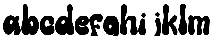Groovy Font Regular Font LOWERCASE