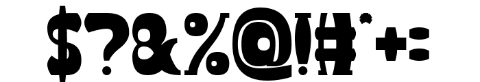 Groovy Funky Bold Font OTHER CHARS