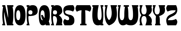 Groovy Funky Bold Font UPPERCASE