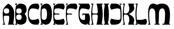 Groovy Funky-Light Font UPPERCASE