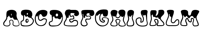 Groovy Gang Font Regular Font UPPERCASE