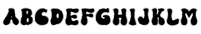 Groovy Halloween-1 Font UPPERCASE