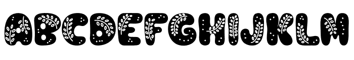 Groovy Heartbeat Font UPPERCASE