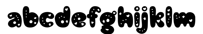 Groovy Heartbeat Font LOWERCASE