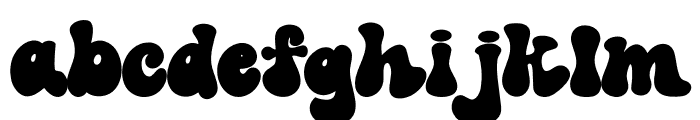 Groovy Hug Font LOWERCASE