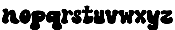 Groovy Hug Font LOWERCASE