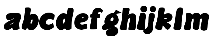 Groovy LOVER  Font LOWERCASE