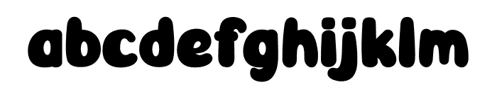 Groovy Magical Font LOWERCASE