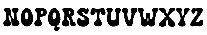 Groovy Master Font UPPERCASE