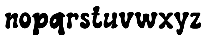 Groovy Master Font LOWERCASE