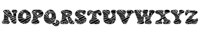 Groovy Mummy Font LOWERCASE