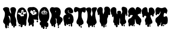 Groovy Night Font LOWERCASE