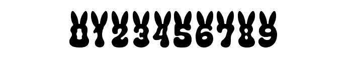 Groovy Retro 11 Font OTHER CHARS