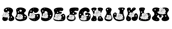Groovy-Rose Font LOWERCASE