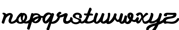 Groovy Shoeline Font LOWERCASE