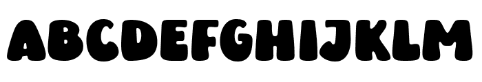 Groovy Smile Font UPPERCASE