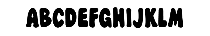 Groovy Squad Font UPPERCASE