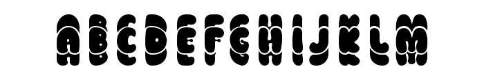 Groovy Stacked Regular Font UPPERCASE