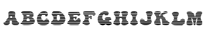 Groovy Striped Regular Font LOWERCASE