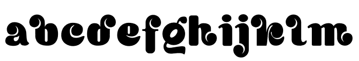Groovy Summer Font LOWERCASE