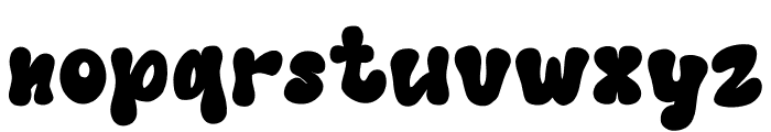 Groovy Sunday Regular Font LOWERCASE