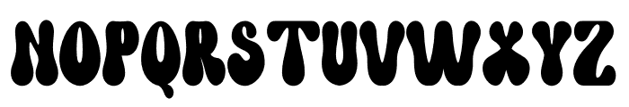 Groovy Syndrome Font UPPERCASE