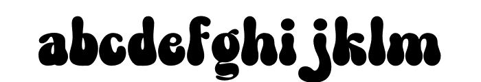 Groovy Syndrome Font LOWERCASE