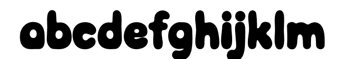 Groovy Wave Font LOWERCASE