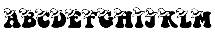 Groovy Witch Font UPPERCASE