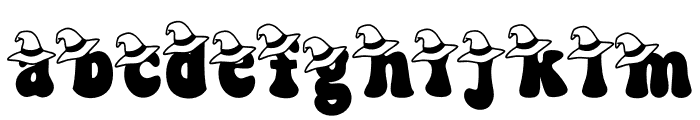 Groovy Witch Font LOWERCASE