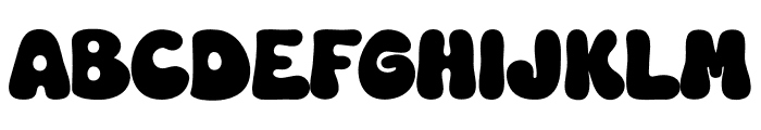 Groovy Woof Woof Font UPPERCASE