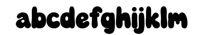 Groovy Woof Woof Font LOWERCASE