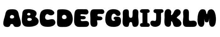 Groovy YvooG Font UPPERCASE