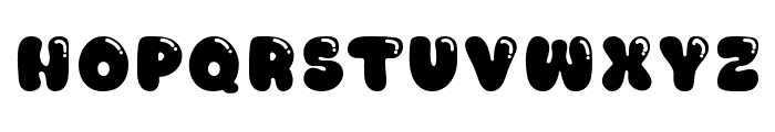 Groovy drop Regular Font UPPERCASE