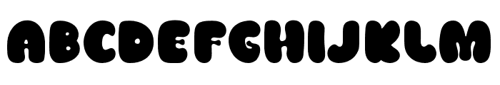 GroovyChicken-Regular Font UPPERCASE