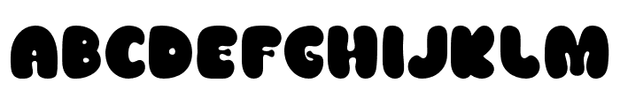 GroovyChicken-Regular Font LOWERCASE