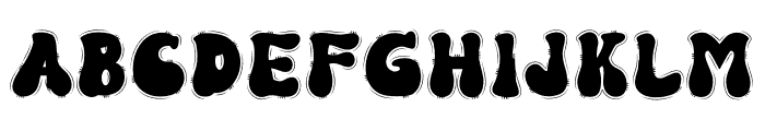 GroovyChristmas-4 Font LOWERCASE