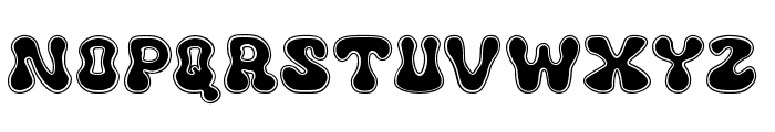 GroovyRetro2 Font UPPERCASE