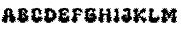 GroovyRetro2 Font LOWERCASE