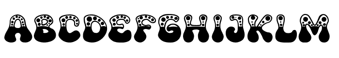 GroovyRetro6 Font UPPERCASE
